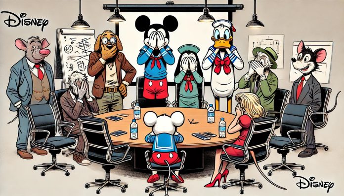 Embarassed Disney Disney: Trump supporters are Nazis