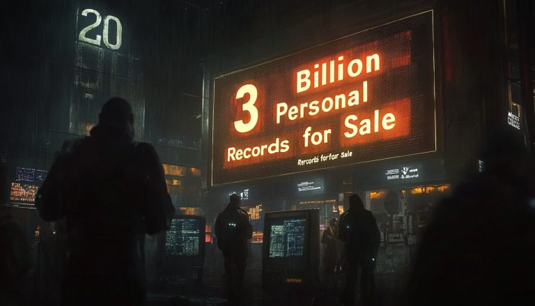 The Great Data Heist: 3 Billion Lives Up for Sale on the Dark Web
