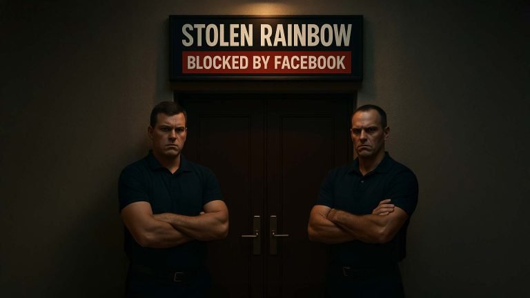 Zuckerberg’s “Free Speech” Vow Crumbles As It Censors Stolen Rainbow Event