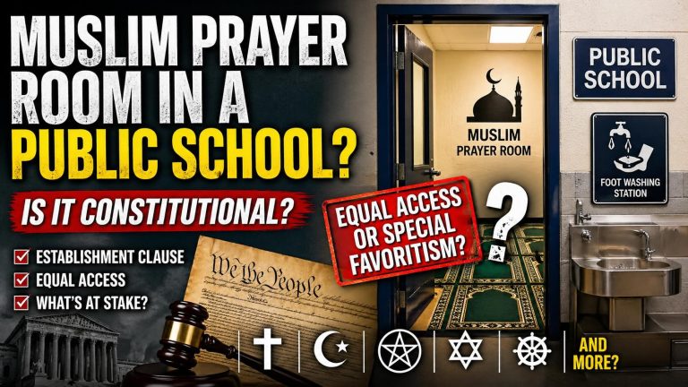 Muslim Prayer Room in a Public School?