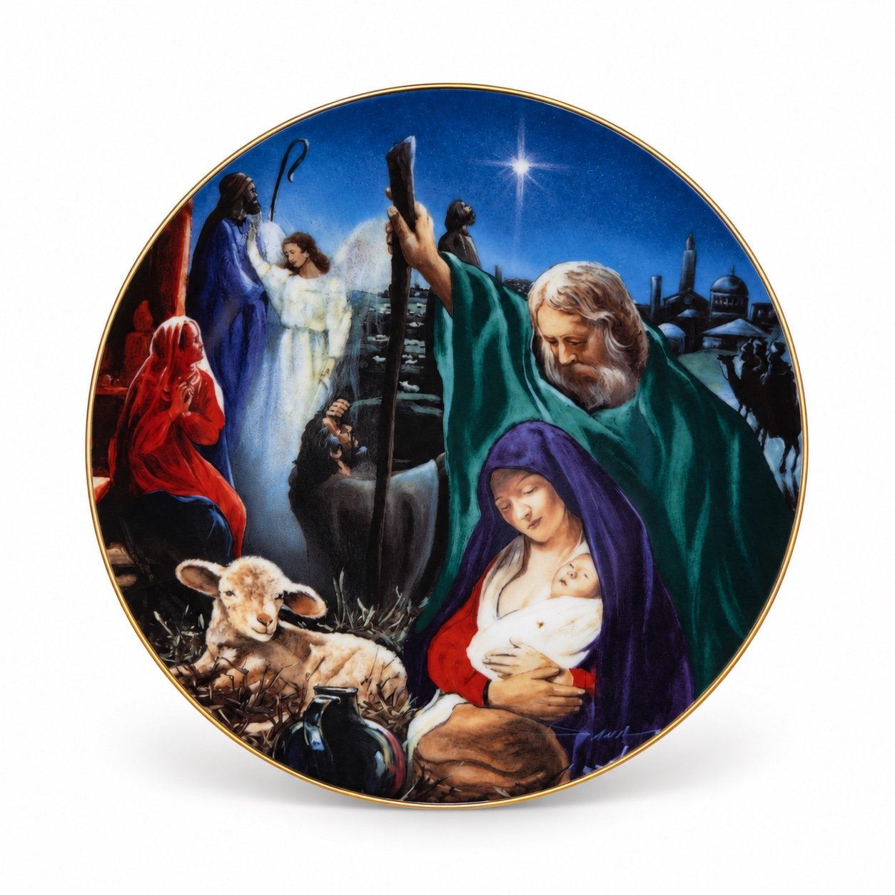 God's Gift Plate - Front
